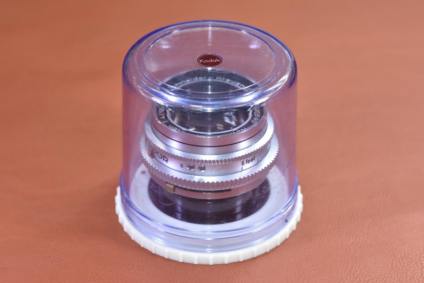 【希 少】Schneider-Kreuznach Retina-Tela-Arton 85mm F4 純正ケース付 【デッケルマウントレンズ】