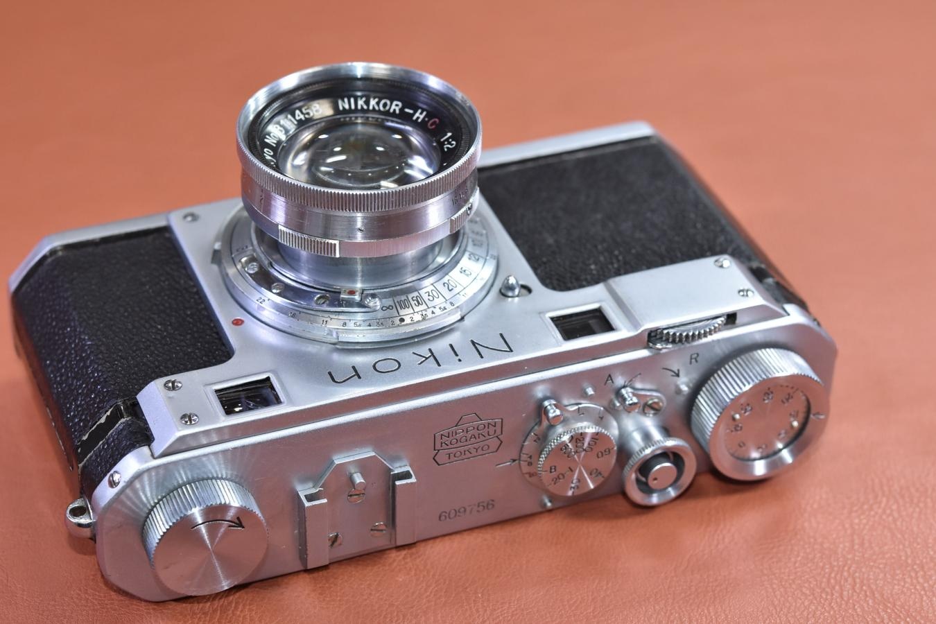 【コレクション向け】Nikon I型 NIKKOR-H・C 5cm F2 沈胴付(捨て番811) 【MADE IN OCCUPIED JAPAN ボディと裏蓋のシリアルナンバー一致】