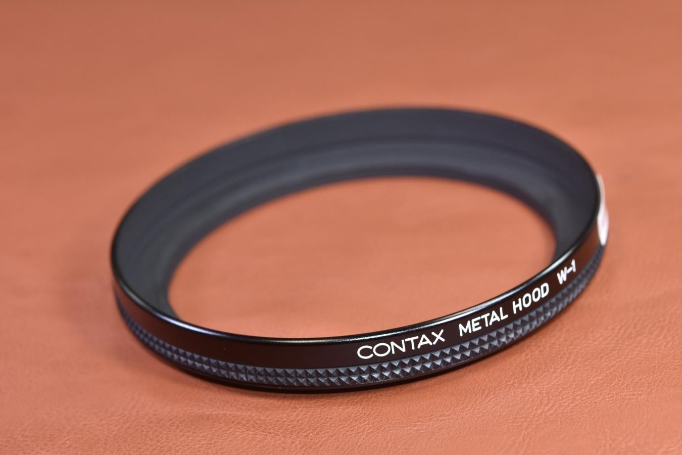 CONTAX METAL HOOD W-1【Distagon T*21/2.8、Vario-Sonnar T*28ー85/3.3ー4.0等用】※キレイな物をお探しの方必見!!自信ありの逸品!!