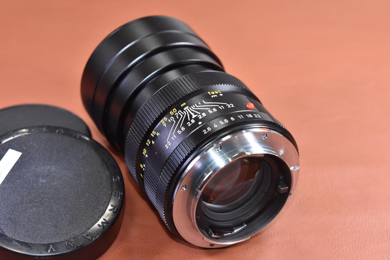 LEICA ELMARIT-R 90mm F2.8 3カム【キレイな物をお探しの方必見!!自信ありの逸品!!】