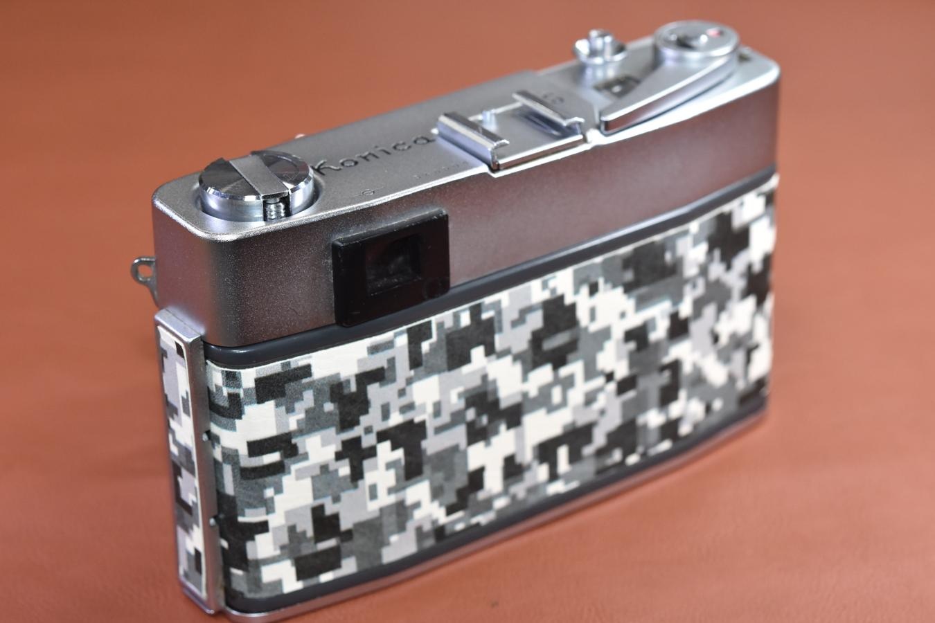 【リメイクカメラ】Konica S モルト交換済 【KONISHROKU HEXANON 48/2 レンズ搭載】