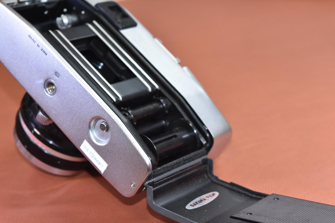 【リメイクカメラ】Konica S モルト交換済 【KONISHROKU HEXANON 48/2 レンズ搭載】