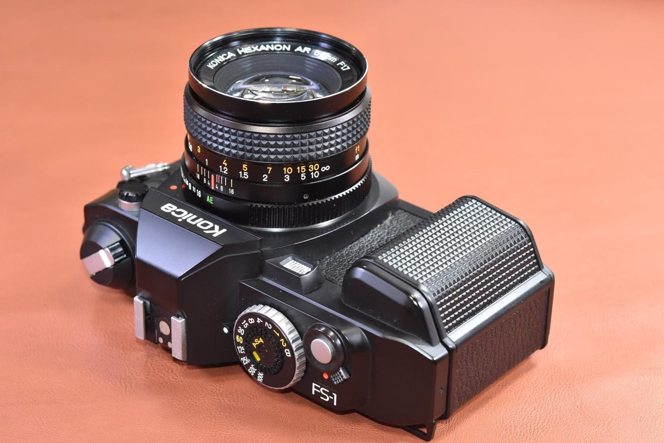 Konica FS-1 HEXANON AR 50mm F1.7付