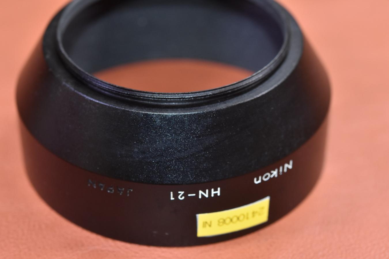 【絶版アクセサリー】Nikon METALHOOD HN-21 【Nikon SERISE E 75-150/3.5等用】