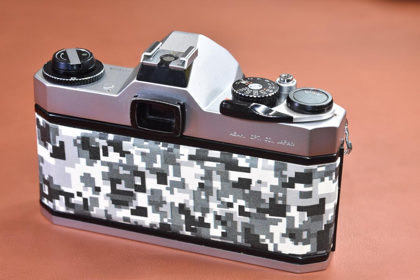 【リメイクカメラ】 ASAHI PENTAX KM Silver