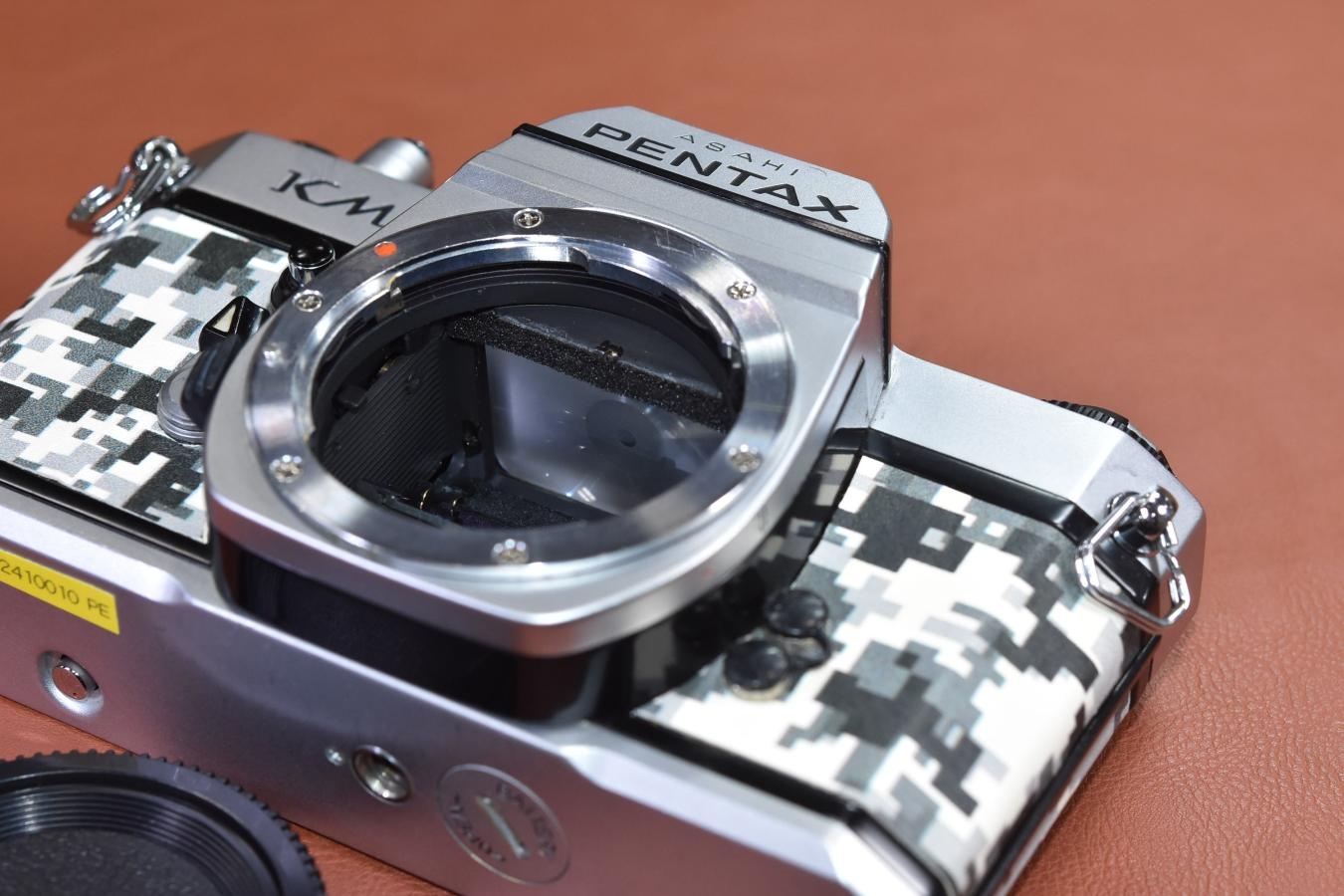 【リメイクカメラ】 ASAHI PENTAX KM Silver