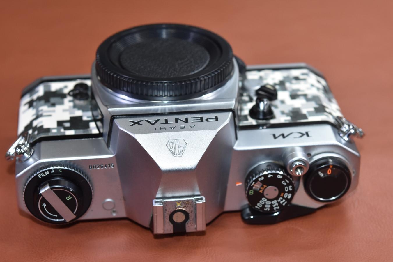 【リメイクカメラ】 ASAHI PENTAX KM Silver