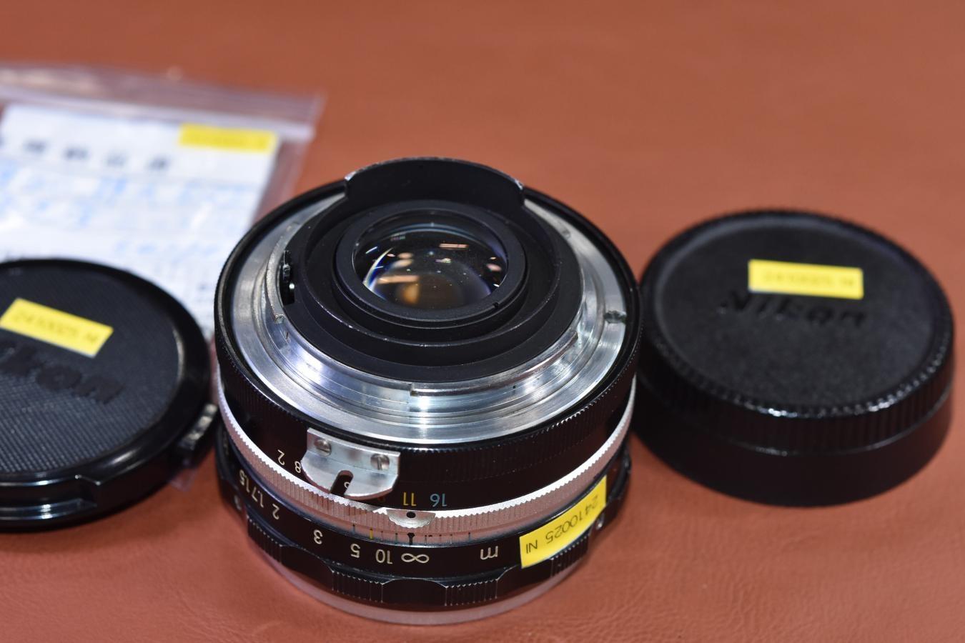 【希 少】日本光学 Nippon Kogaku NIKKOR-S Auto 5cm F2 整備済【PAT.PEND.マーク入り】