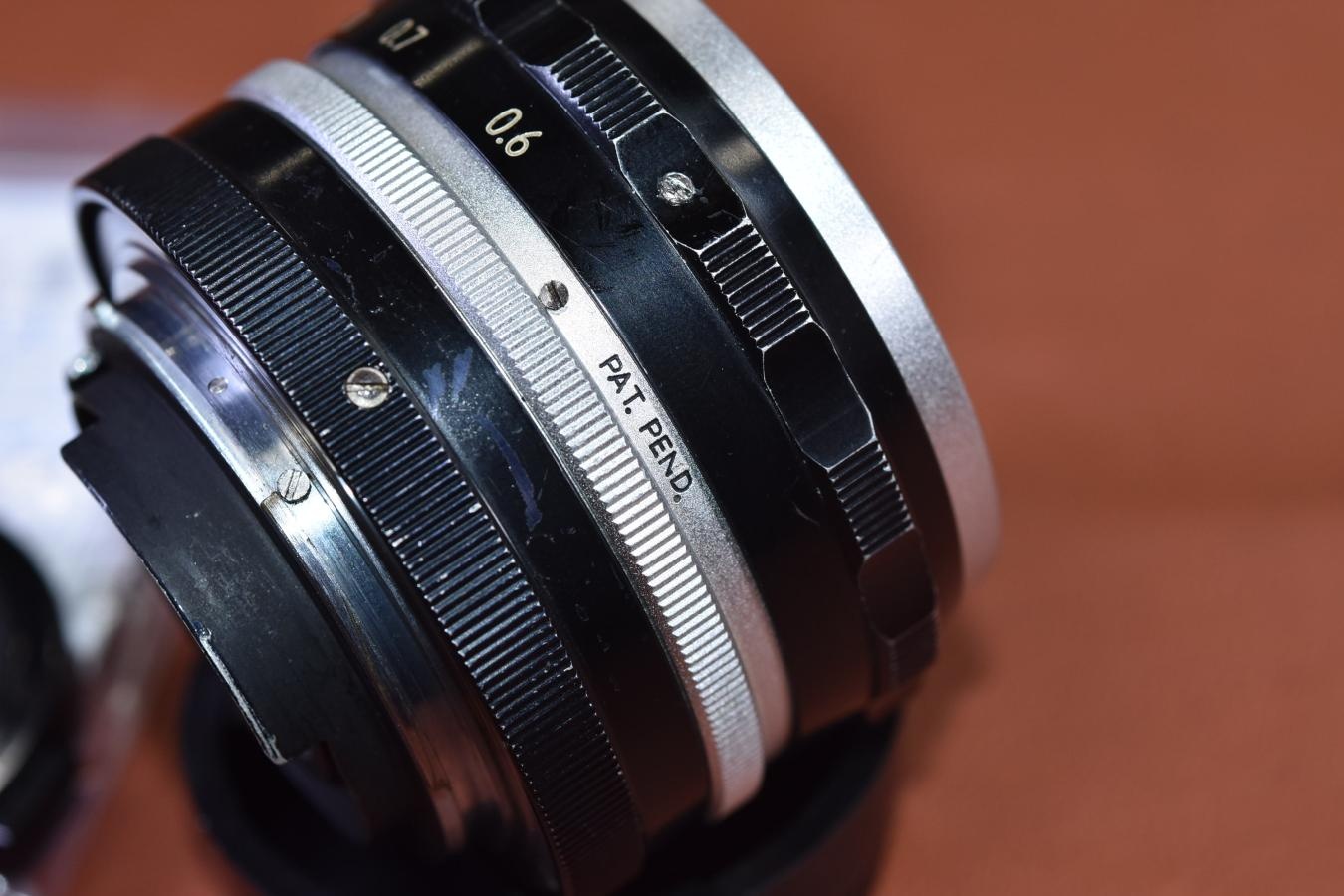 【希 少】日本光学 Nippon Kogaku NIKKOR-S Auto 5cm F2 整備済【PAT.PEND.マーク入り】