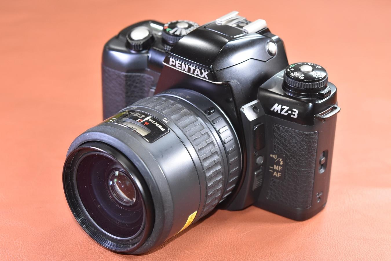 PENTAX MZ-3 Black SMC PENTAX-FA 28-70/4AL 付