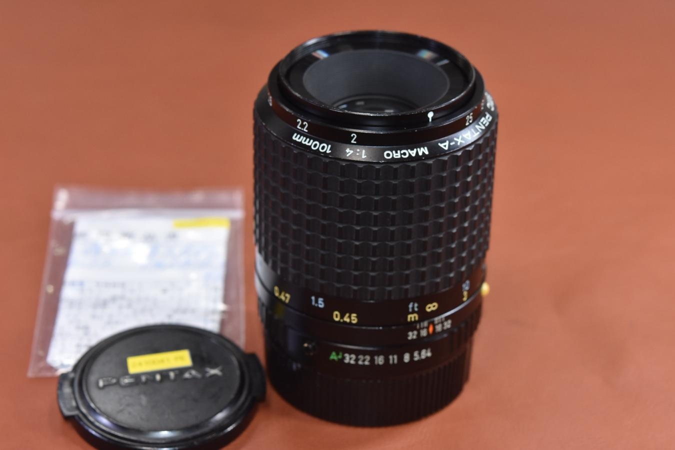 SMC PENTAX-A MACRO 100mm F4 整備済【Kマウントレンズ】