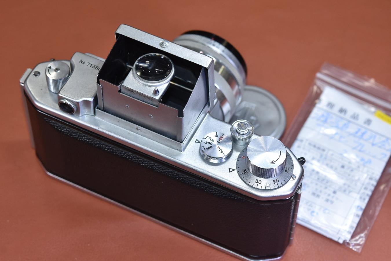 【希 少】旭光学 Asahiflex IIA Takumar 58/2.4付 【整備済】