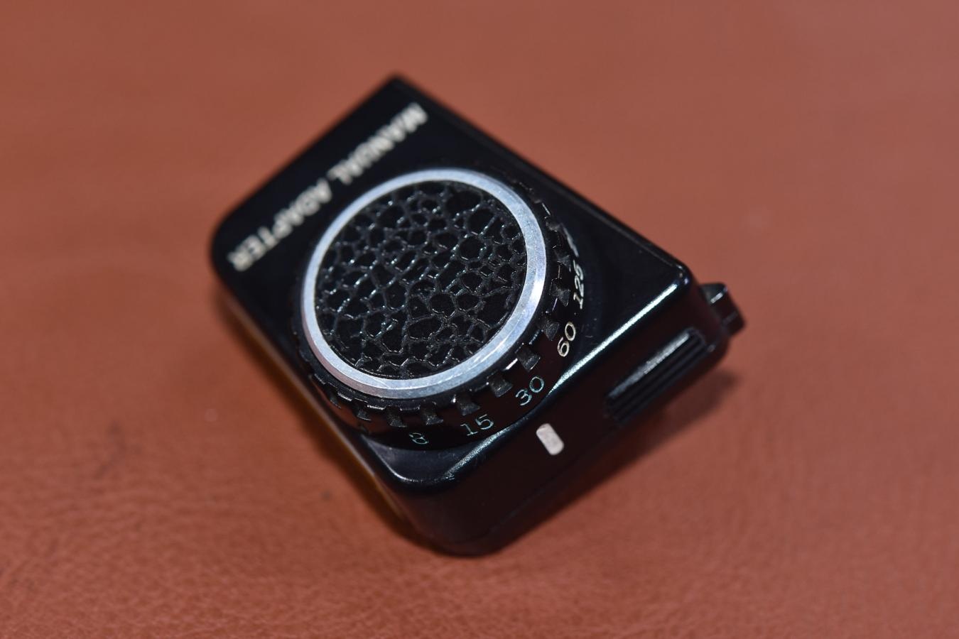 【絶版アクセサリー】OLYMPUS MANUAL ADAPTER 【OLYMPUS OM10用】