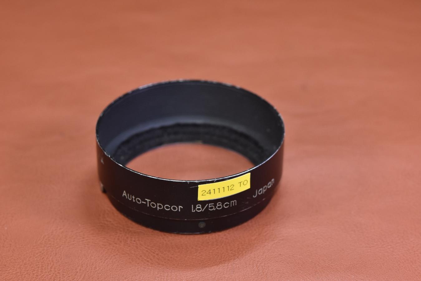 【希 少】Auto-Topcor 5.8cm F1.8 METAL HOOD 【Snap-onタイプ】