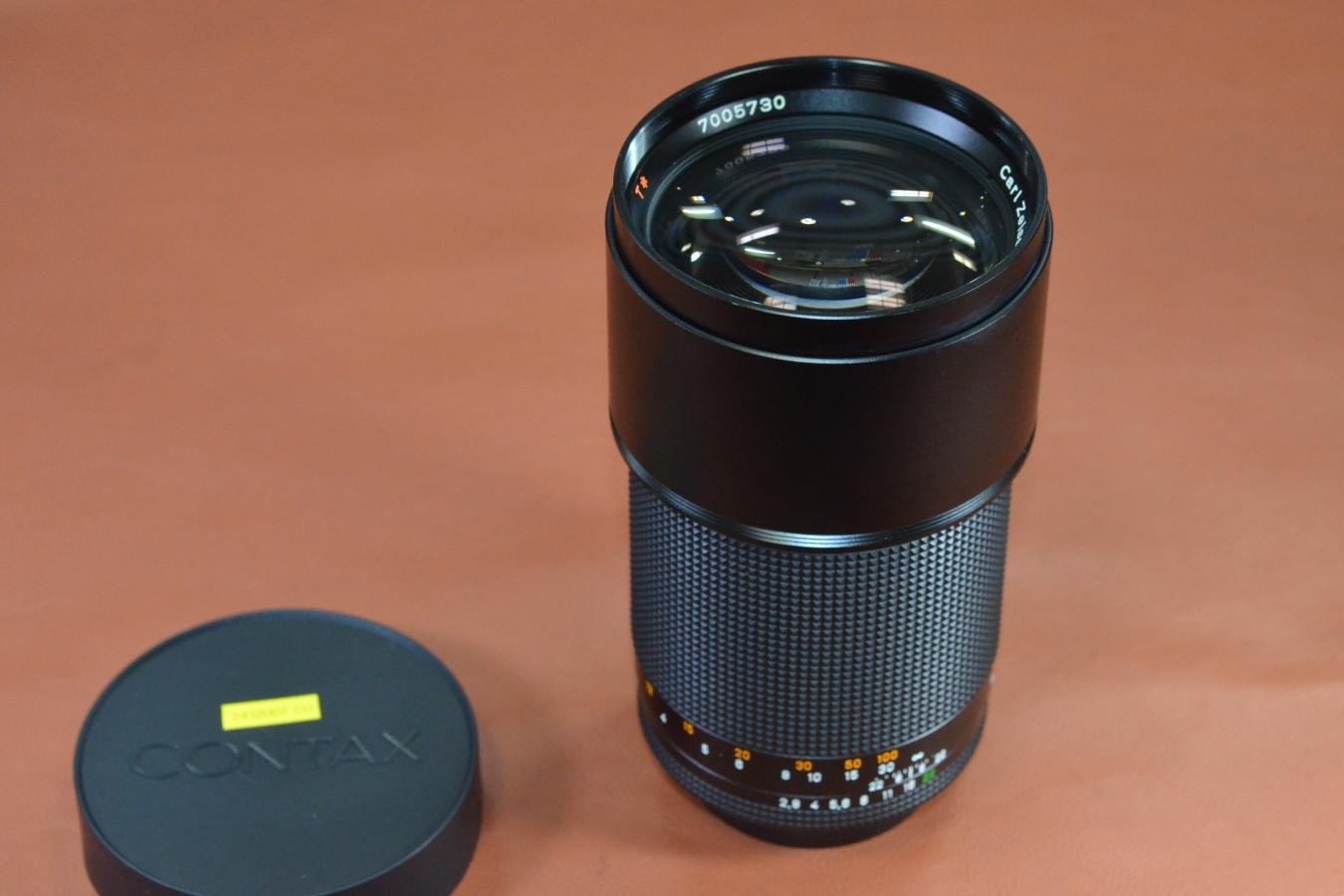 CONTAX Sonnar T* 180mm F2.8 MMG 【キレイな物をお探しの方必見!!自信ありの逸品!!】