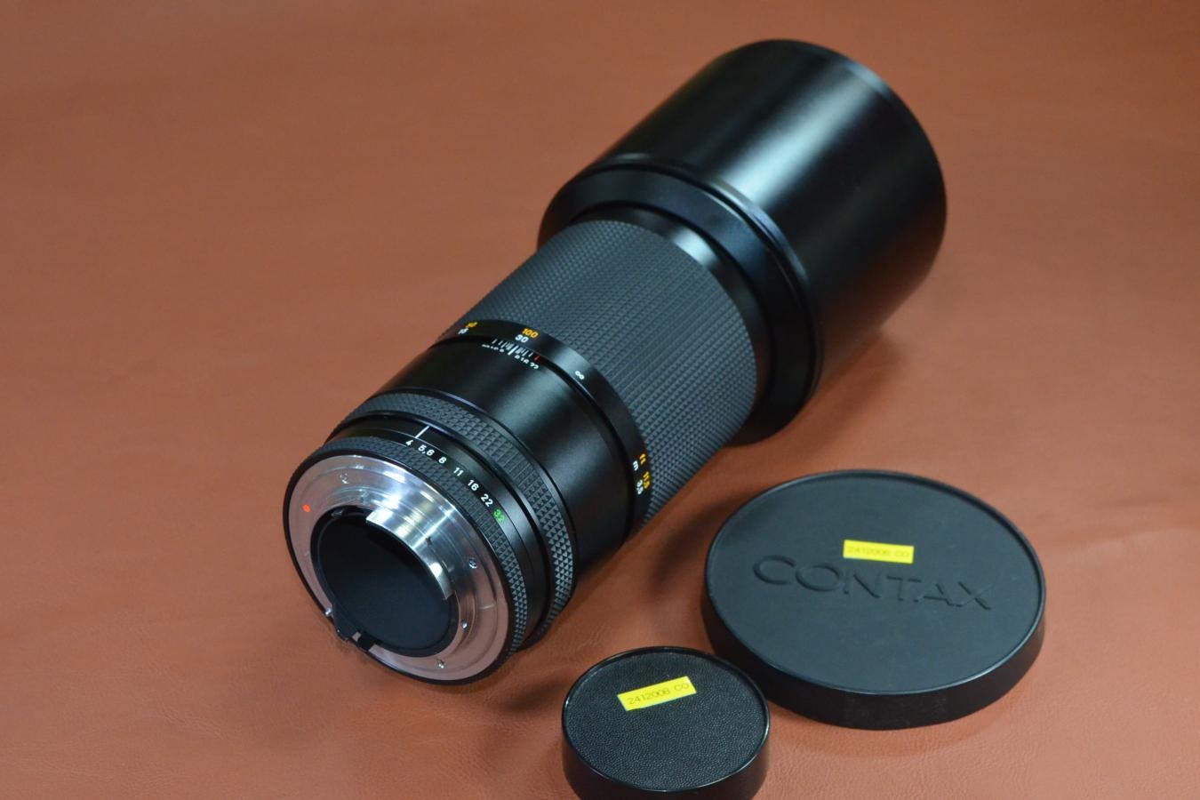 CONTAX Tele-Tessar T* 300mm F4 MM 【キレイな物をお探しの方必見!!自信ありの逸品!!】