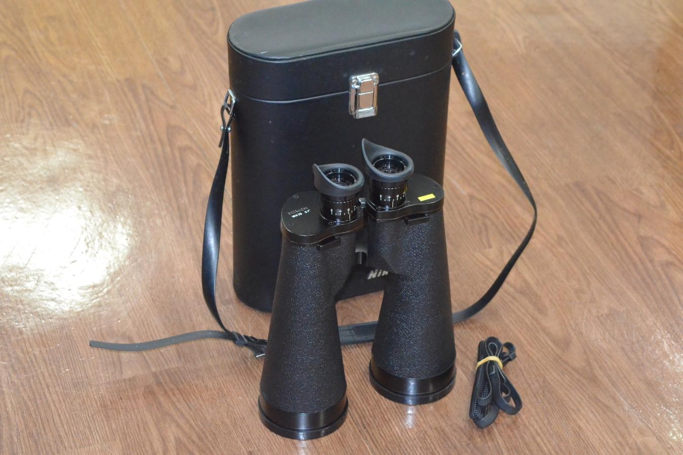 【希 少】Nikon 10×70 51° 双眼鏡 【純正ケース付】※キレイな物をお探しの方必見!!自信ありの逸品!!