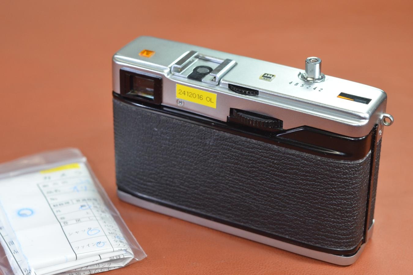 OLYMPUS-35 EC2 整備済【OLYMPUS E.ZUIKO 42/2.8レンズ搭載】※キレイな物をお探しの方必見!!自信ありの逸品!!