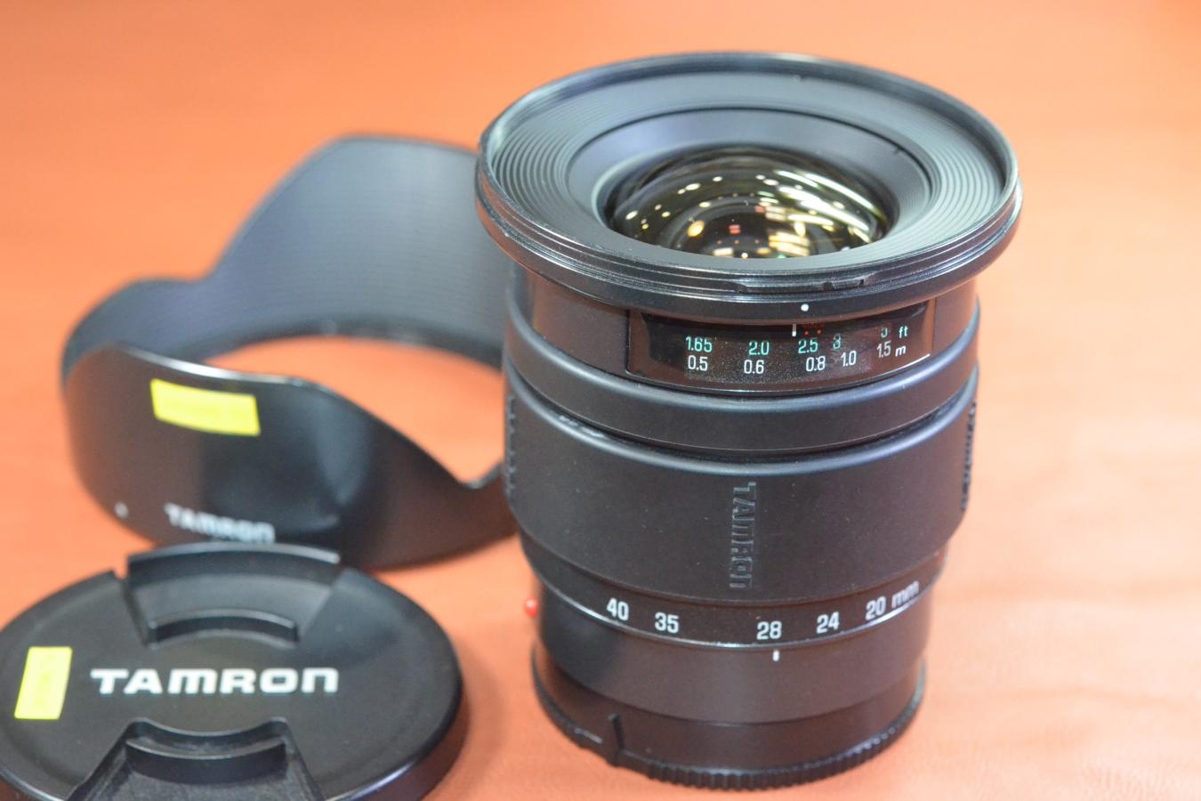 TAMRON SP AF 20-40mm F2.7-3.5 ASPHERICAL 純正フード付 【Model:166DM SONY Aマウントレンズ用】