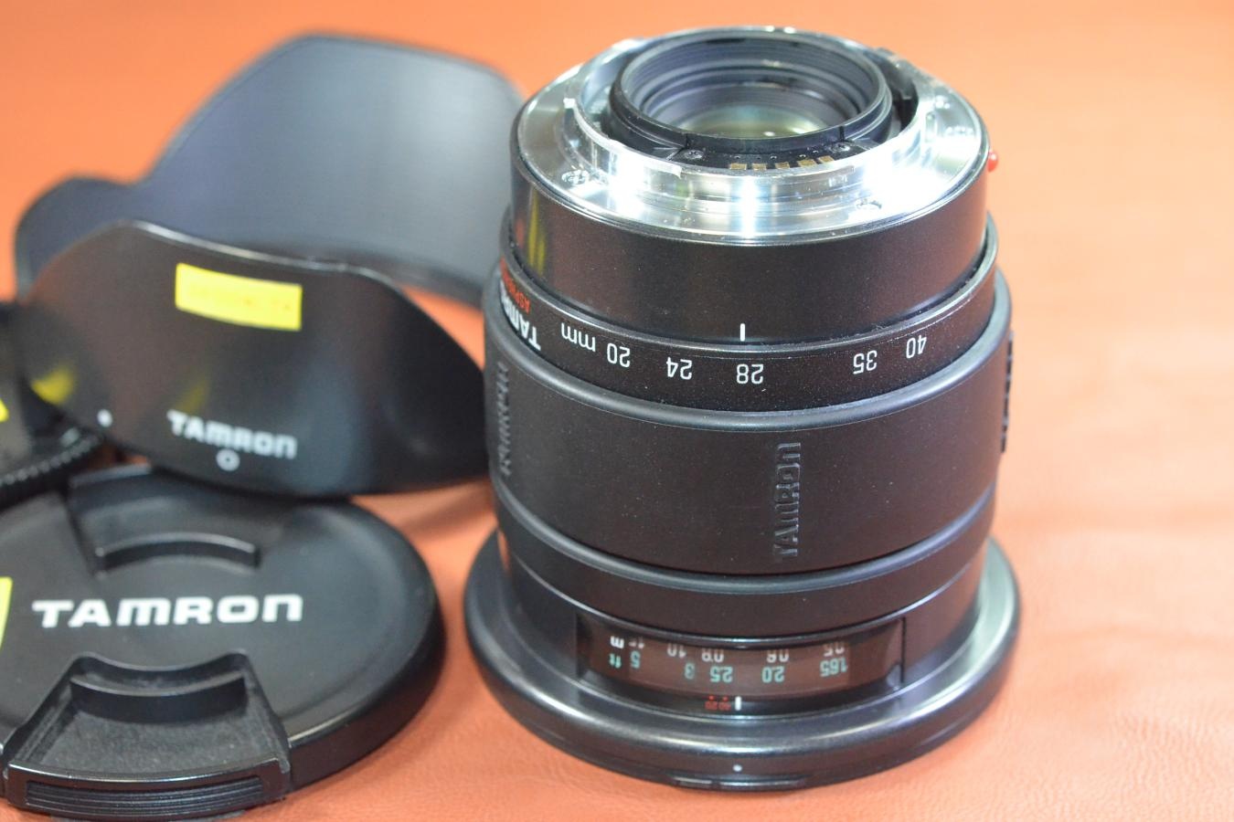 TAMRON SP AF 20-40mm F2.7-3.5 ASPHERICAL 純正フード付 【Model:166DM SONY Aマウントレンズ用】