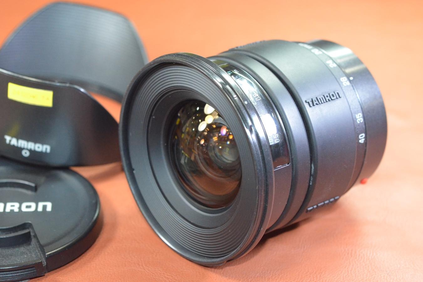 TAMRON SP AF 20-40mm F2.7-3.5 ASPHERICAL 純正フード付 【Model:166DM SONY Aマウントレンズ用】