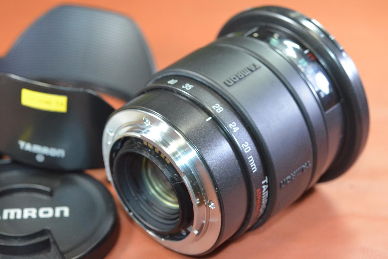 TAMRON SP AF 20-40mm F2.7-3.5 ASPHERICAL 純正フード付 【Model:166DM SONY Aマウントレンズ用】