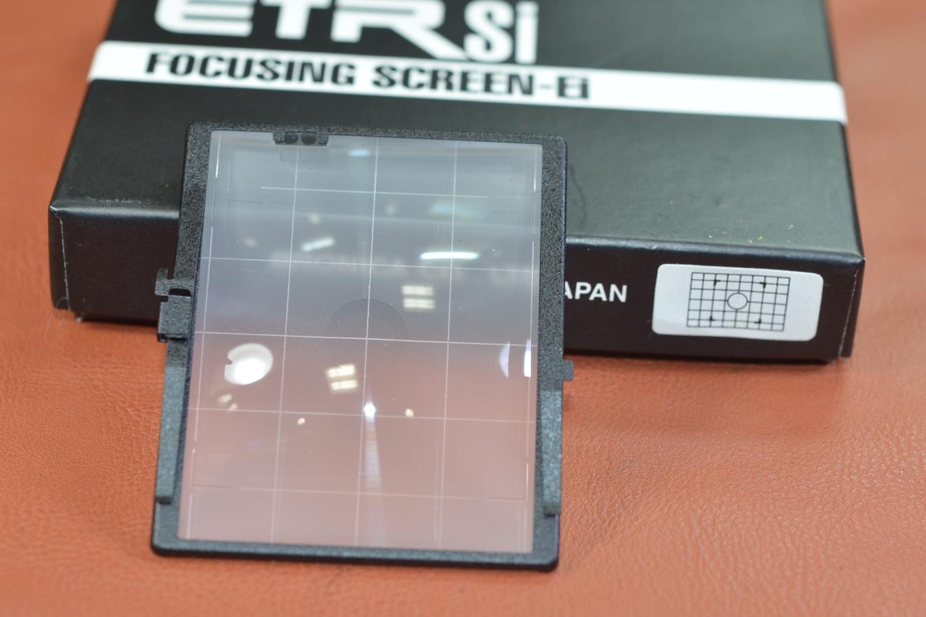 【希 少】ZENZA BRONICA FOCUSIING SCREEN-Ei 方眼マットタイプ 元箱付【ZENZA BRONICA ETRシリーズ用】