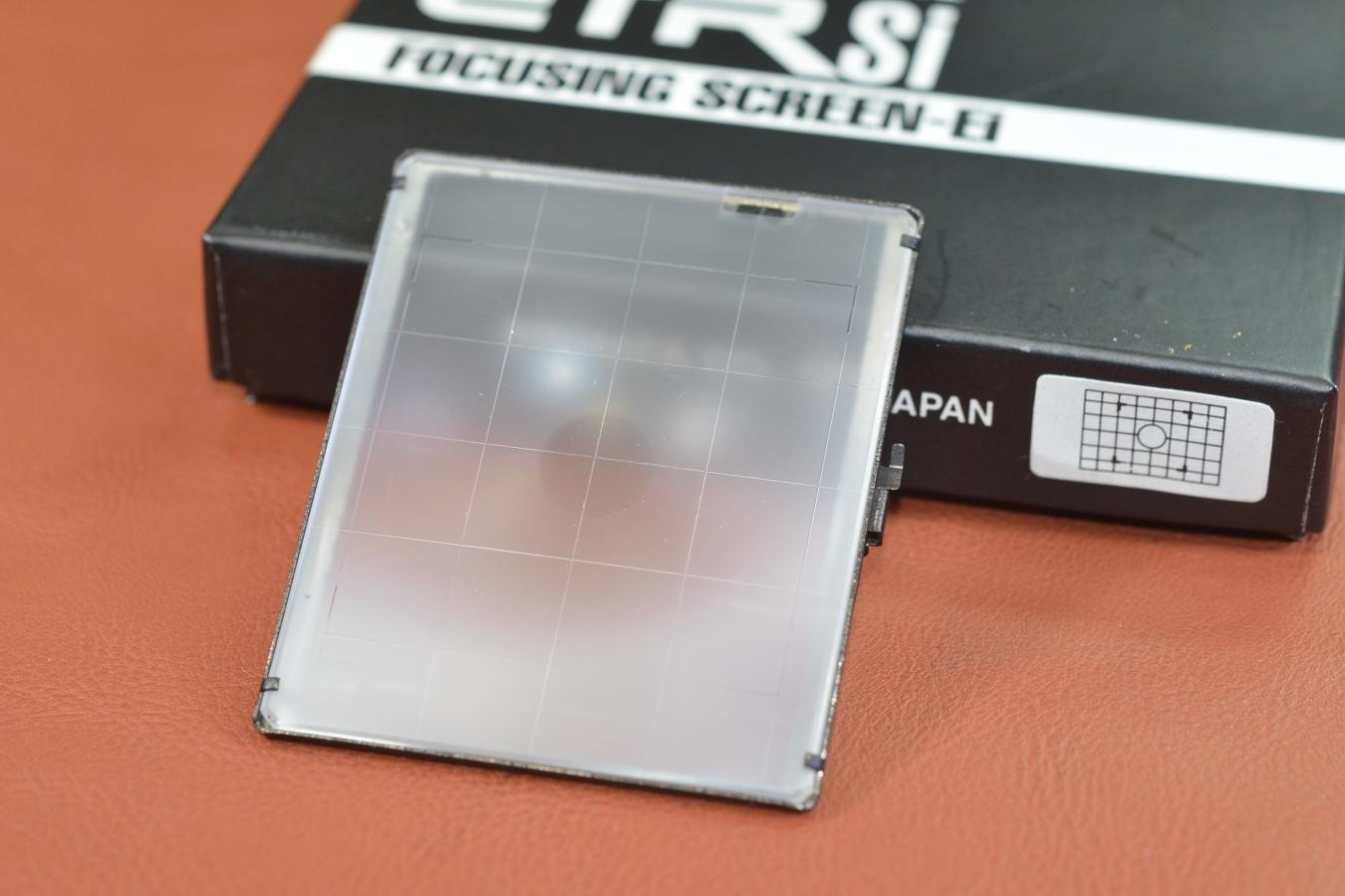 【希 少】ZENZA BRONICA FOCUSIING SCREEN-Ei 方眼マットタイプ 元箱付【ZENZA BRONICA ETRシリーズ用】