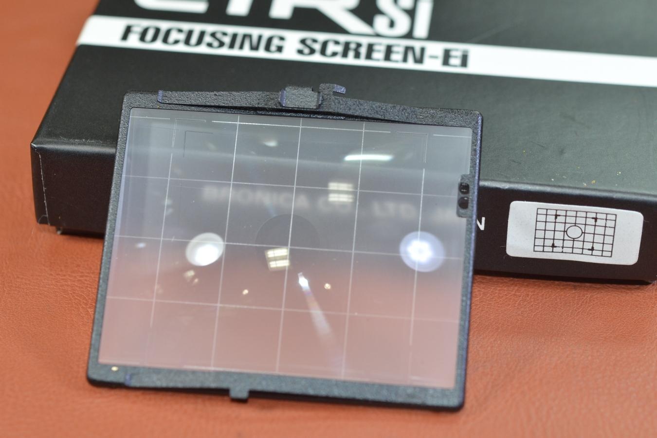 【希 少】ZENZA BRONICA FOCUSIING SCREEN-Ei 方眼マットタイプ 元箱付【ZENZA BRONICA ETRシリーズ用】