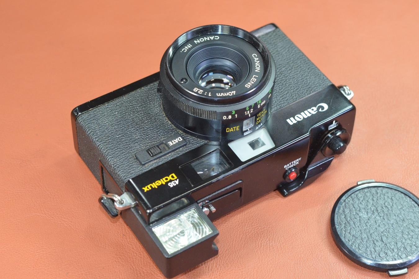 Canon A35 Datelux モルト交換済【CANON LENS 40/2.8 搭載】