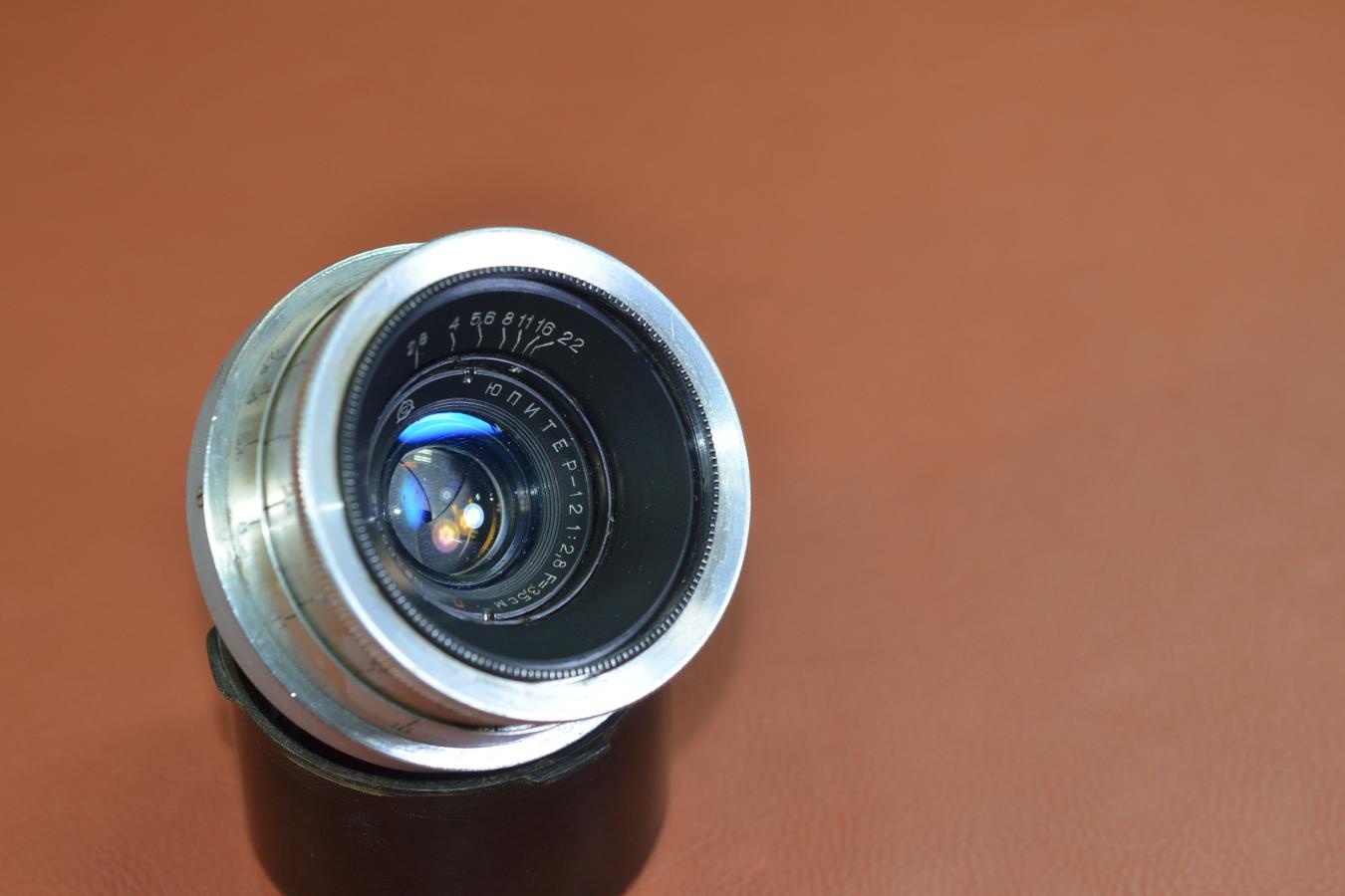 ロシア製 JUPITER-12 3.5cm F2.8 【旧コンタックスマウントレンズ】