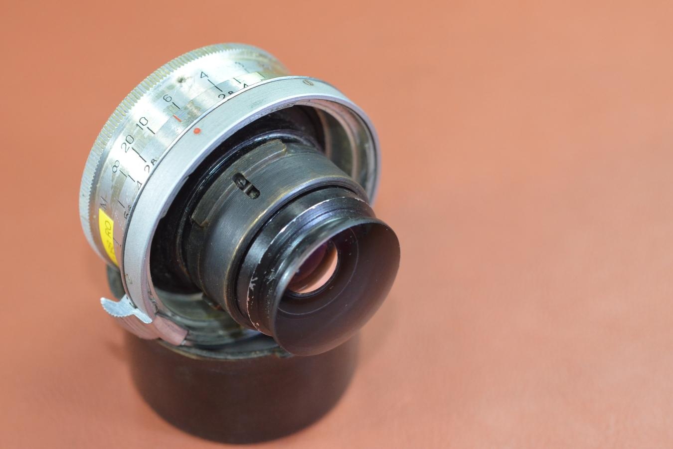 ロシア製 JUPITER-12 3.5cm F2.8 【旧コンタックスマウントレンズ】