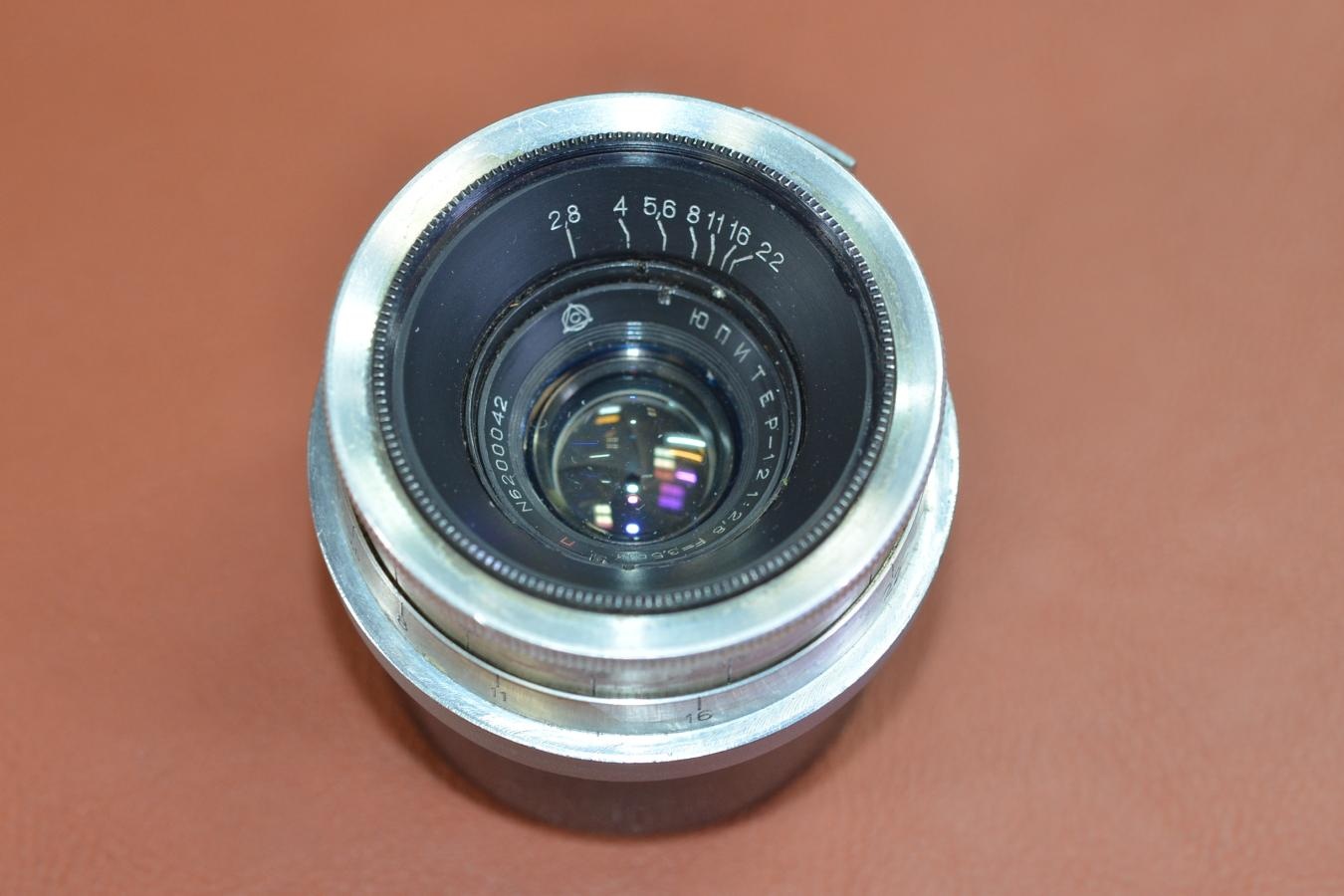 ロシア製 JUPITER-12 3.5cm F2.8 【旧コンタックスマウントレンズ】