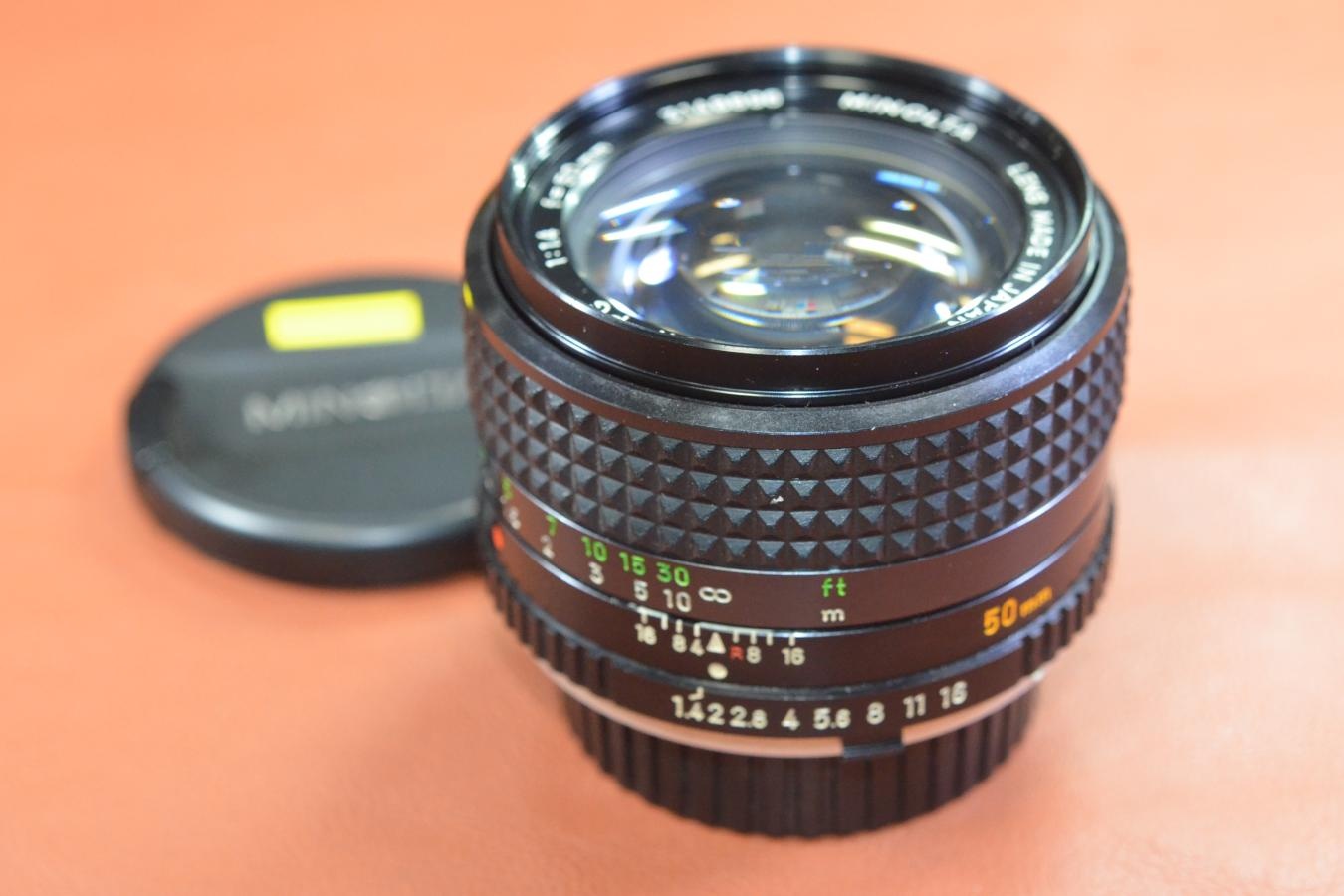 MINOLTA MC ROKKOR-PG 50mm F1.4【カメラ女子に絶大な人気のオールドレンズ】