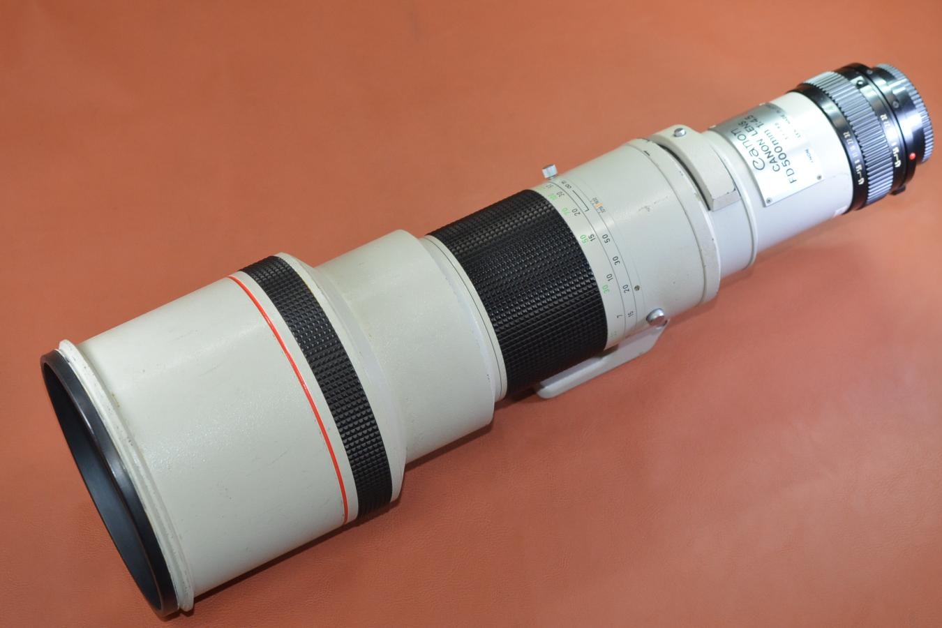 Canon NEW FD 500mm 4.5L 【純正フィルター48mm付】