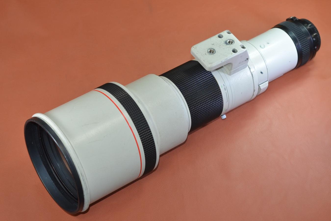 Canon NEW FD 500mm 4.5L 【純正フィルター48mm付】