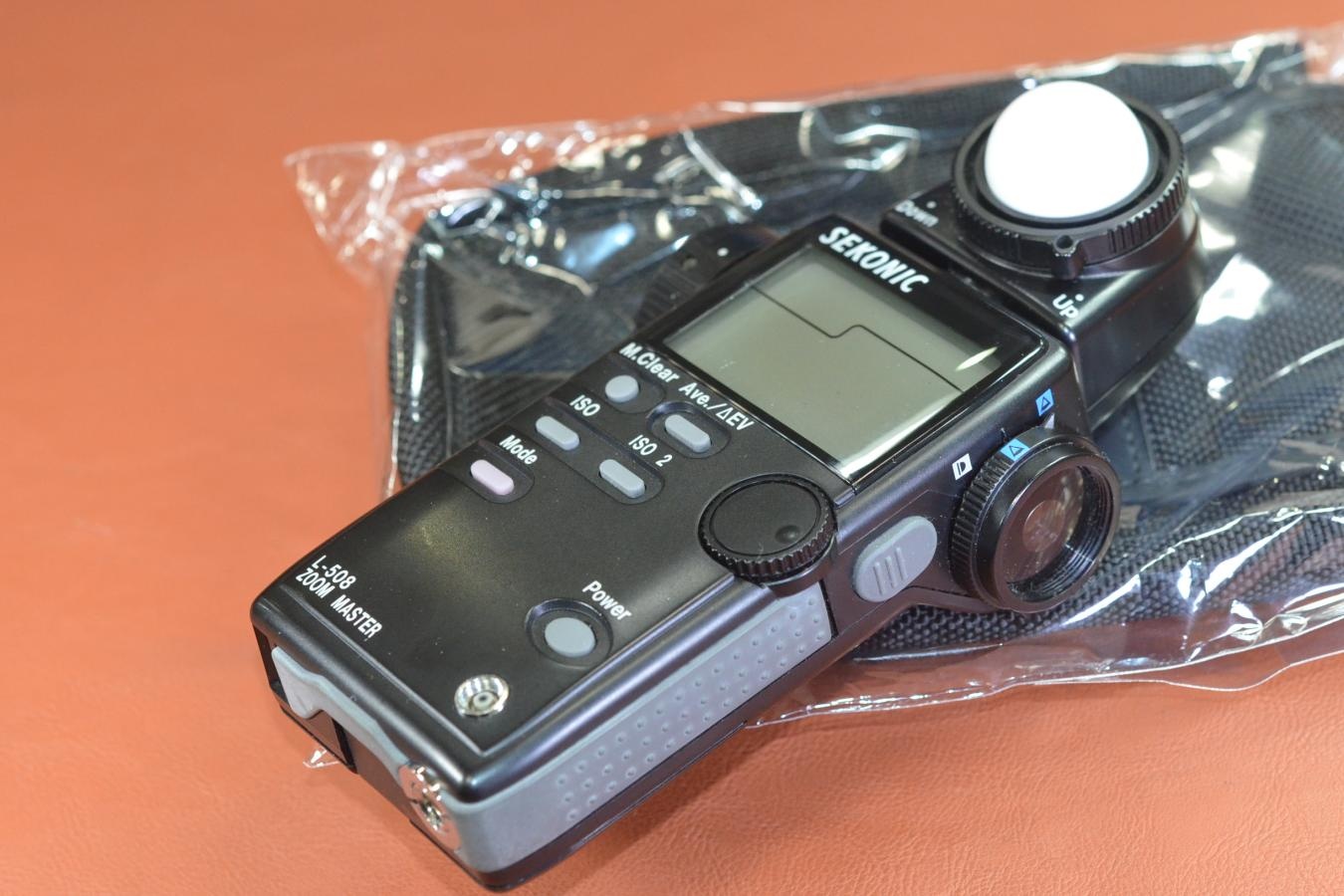 SEKONIC L-508 ZOOM MASTER 純正ケース付【キレイな物をお探しの方必見!!自信ありの逸品!!】