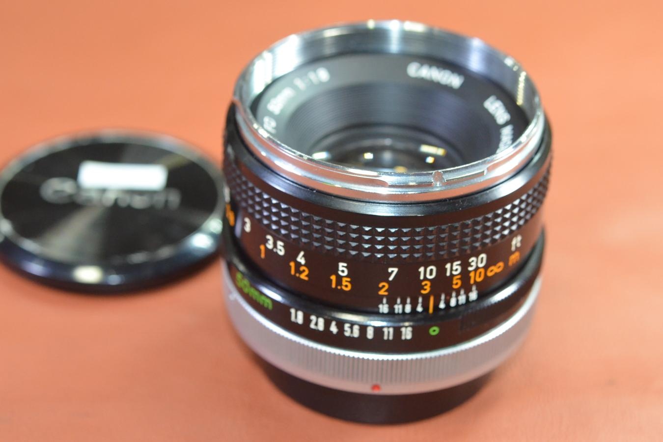 Canon FD 50mm F1.8 I型 【カメラ女子に絶大な人気のオールドレンズ】