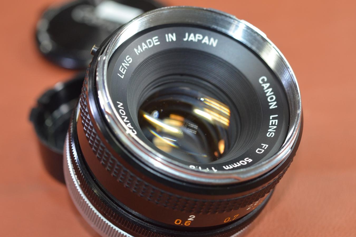 Canon FD 50mm F1.8 I型 【カメラ女子に絶大な人気のオールドレンズ】