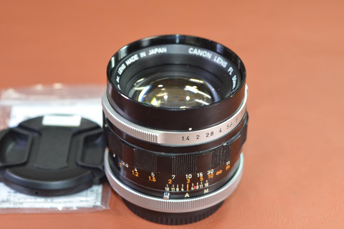 Canon FL 50mm F1.4 II 整備済【カメラ女子に絶大な人気のオールドレンズ】