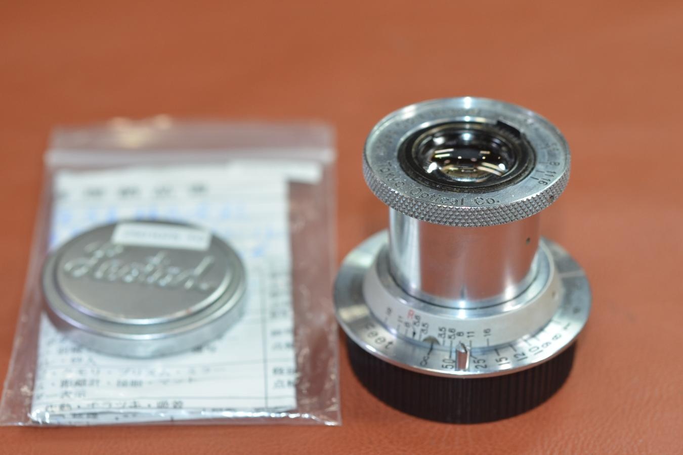 Topcor 5cm F3.5 沈胴 前期型 整備済 【LEICA Lマウントレンズ】