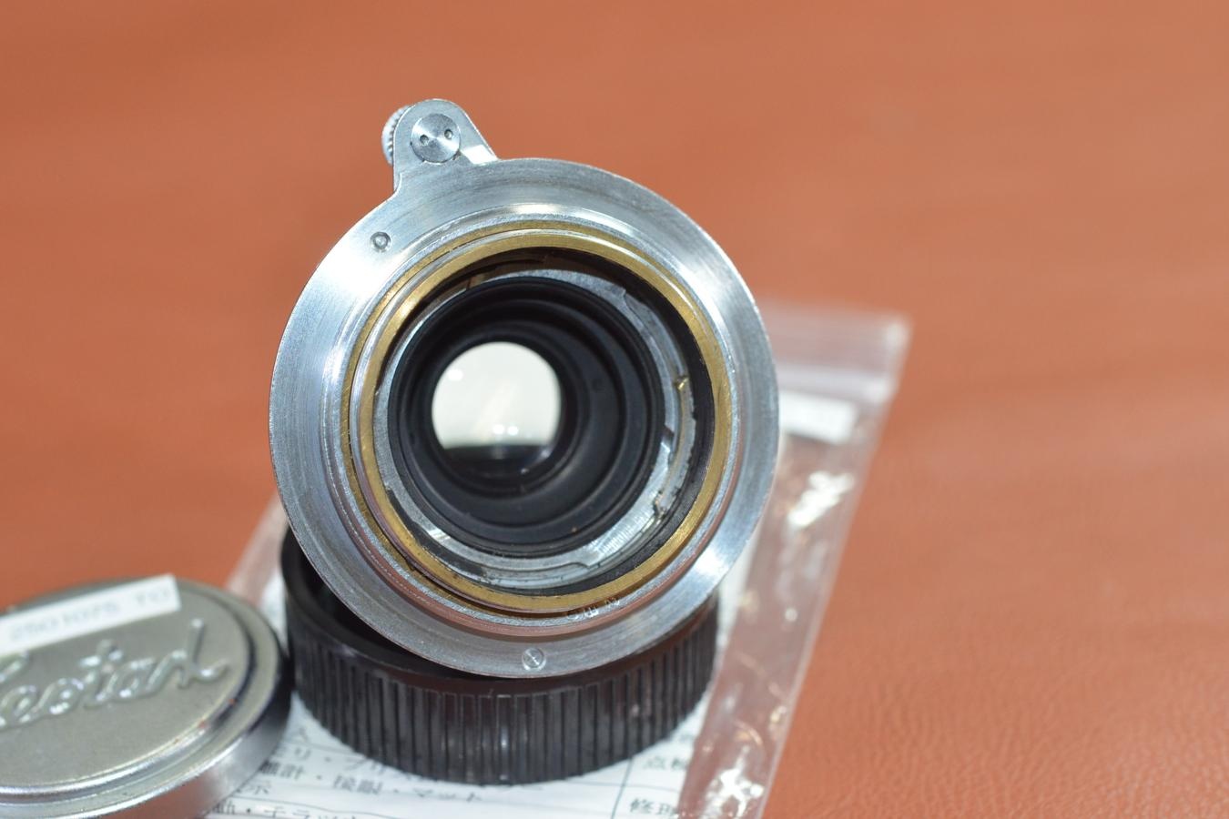 Topcor 5cm F3.5 沈胴 前期型 整備済 【LEICA Lマウントレンズ】