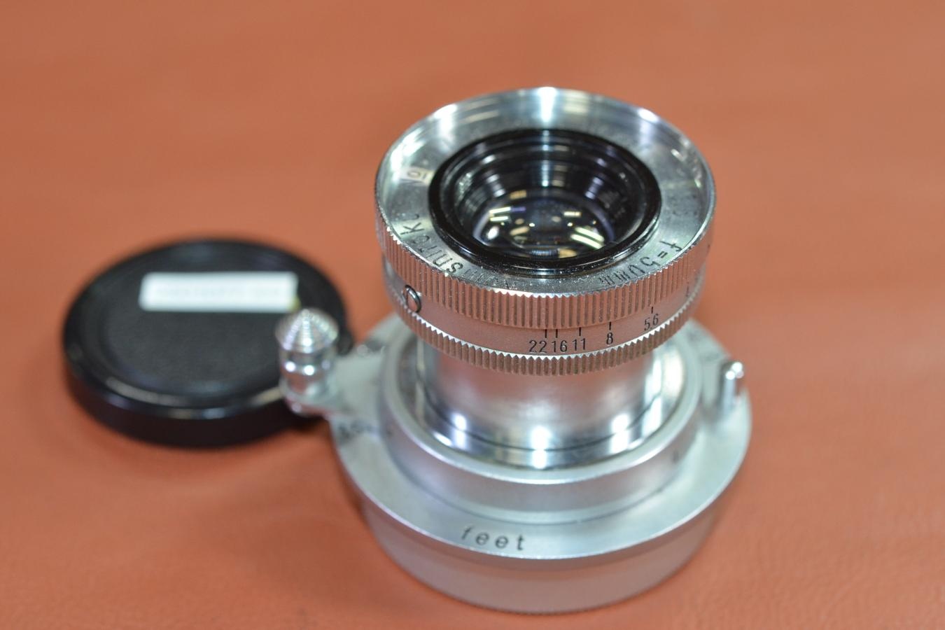 Konishiroku Hexar 50mm F3.5 沈胴【LEICA Lマウントレンズ】