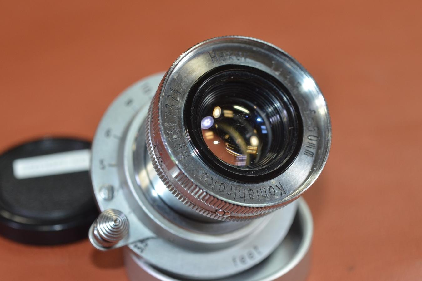 Konishiroku Hexar 50mm F3.5 沈胴【LEICA Lマウントレンズ】