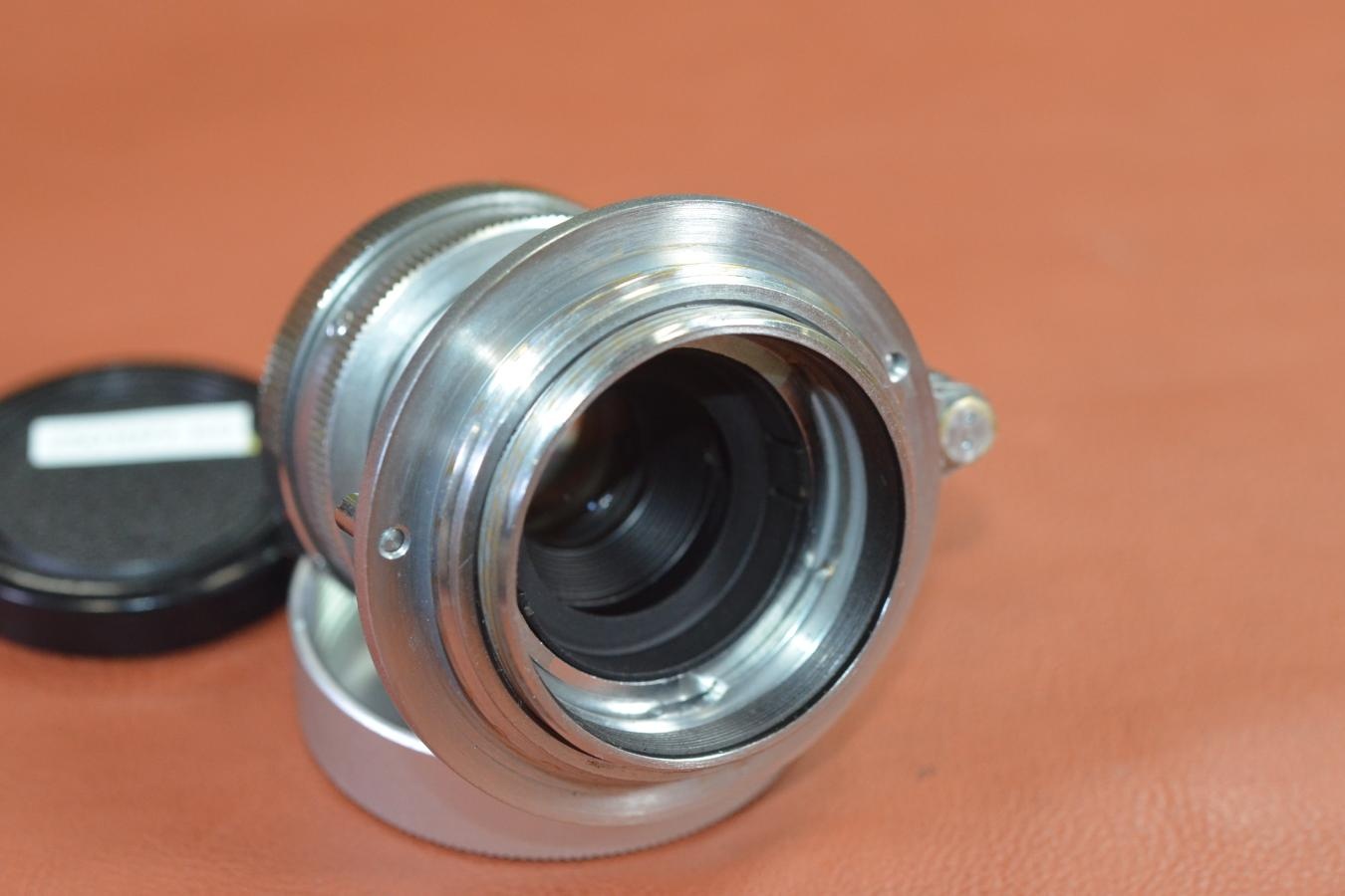 Konishiroku Hexar 50mm F3.5 沈胴【LEICA Lマウントレンズ】