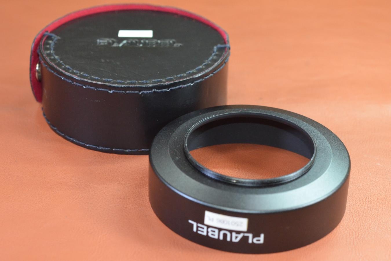 【希 少】PLAUBEL makina 67、670用METAL HOOD 純正専用ケース付【キレイな物をお探しの方必見!!自信ありの逸品!!】