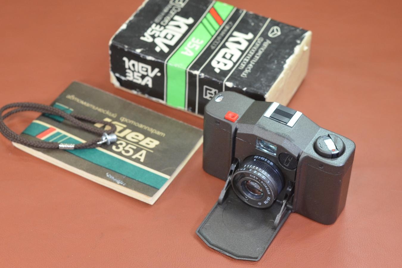 KIEV 35A  元箱付一式【MC KOPCAP 35/2.8レンズ搭載】