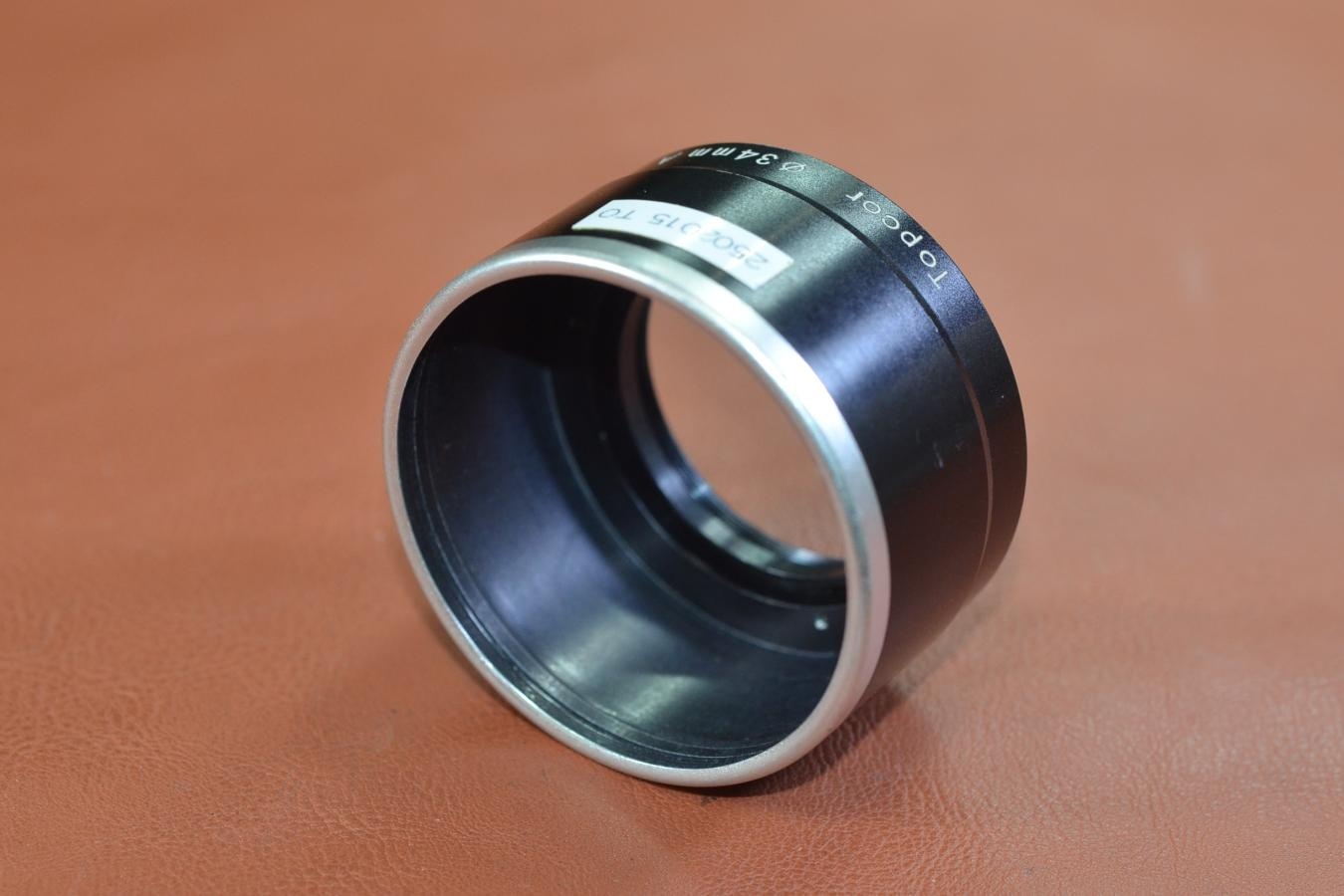 【希 少】Topcor 34mm A METAL HOOD 【Pat.Pend.マーク入り】