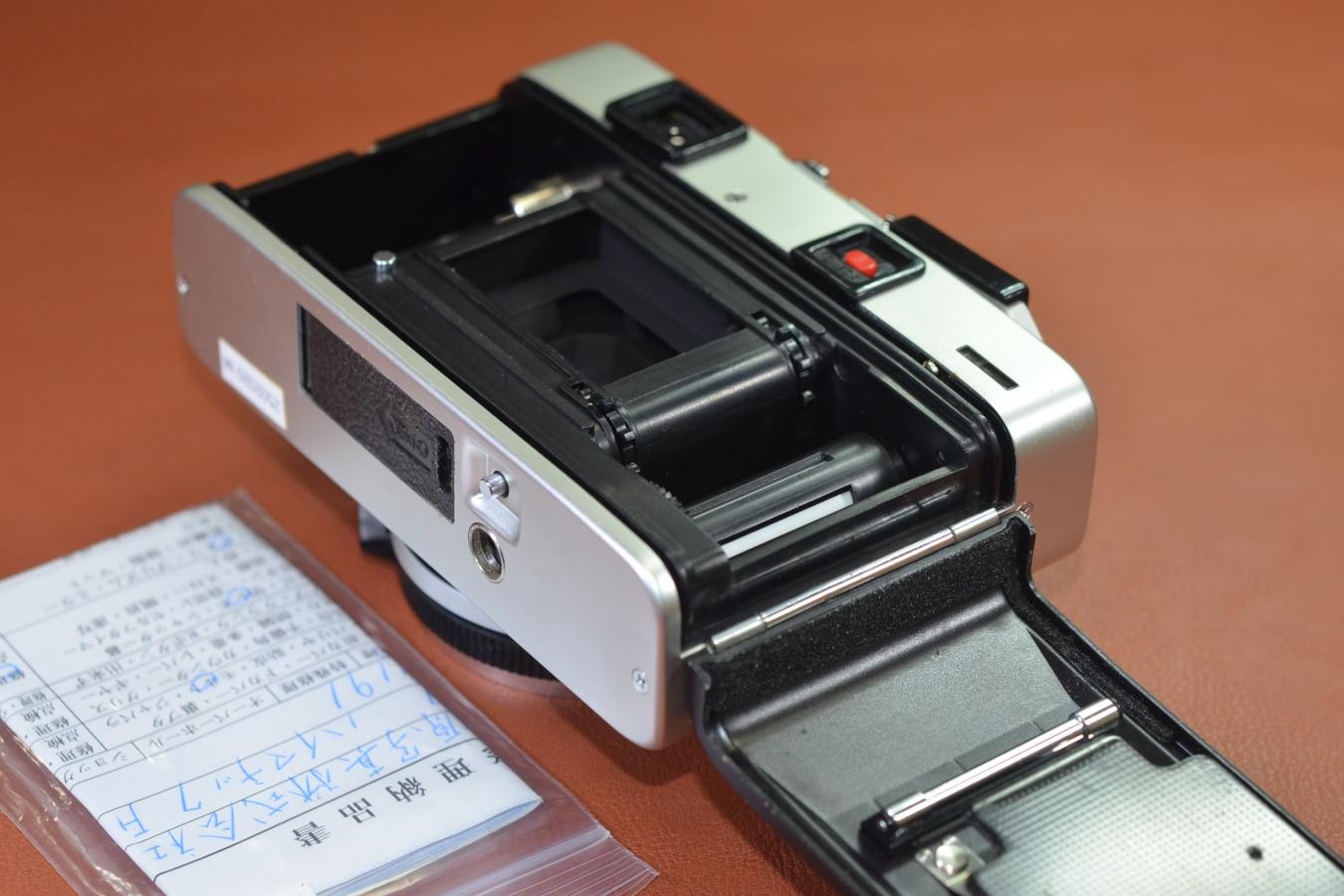 minolta HI-MATIC F Silver 整備済【MINOLTA ROKKOR 38/2.7レンズ搭載】