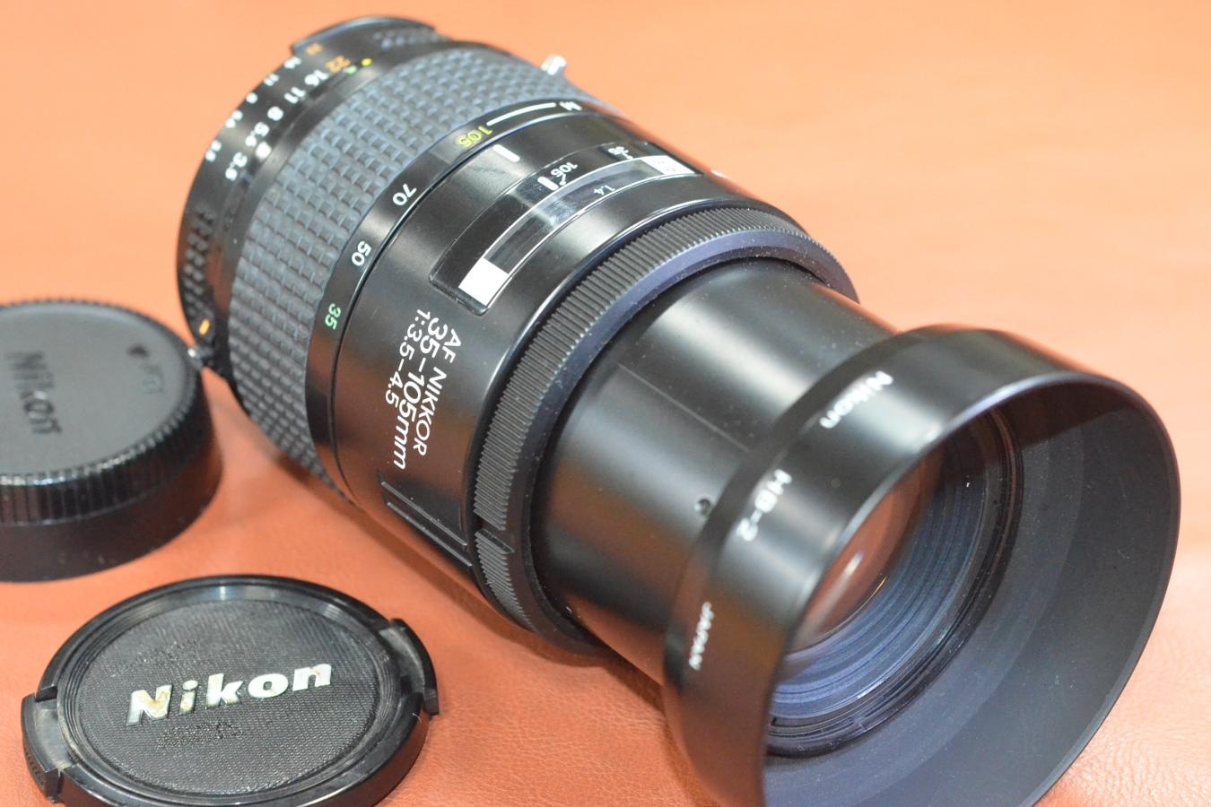 【B級特価品】 AF NIKKOR 35-105mm F3.5-4.5 【純正フードHB-2付】